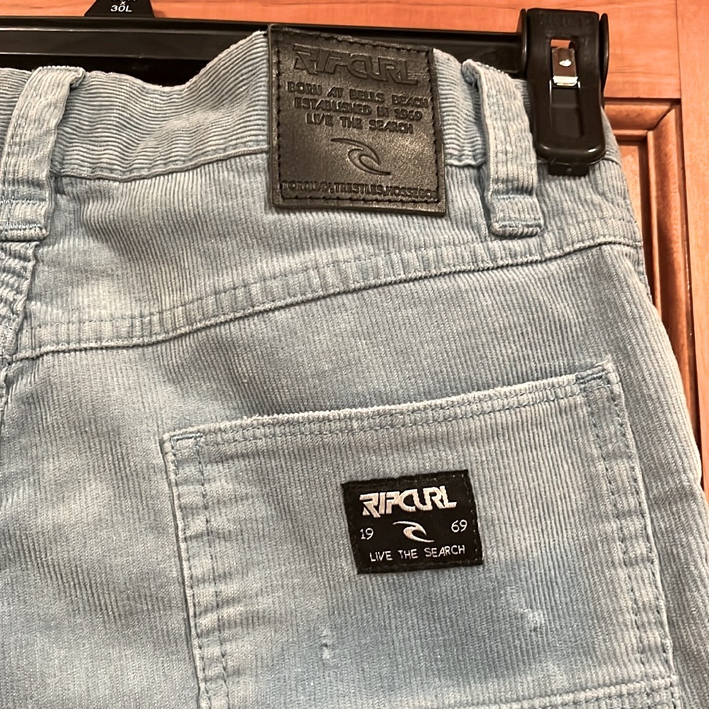 Ripcurl Corduroy Slim Fit Pants     NWOT